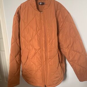 Orb Women's Orange Puffer Jacket